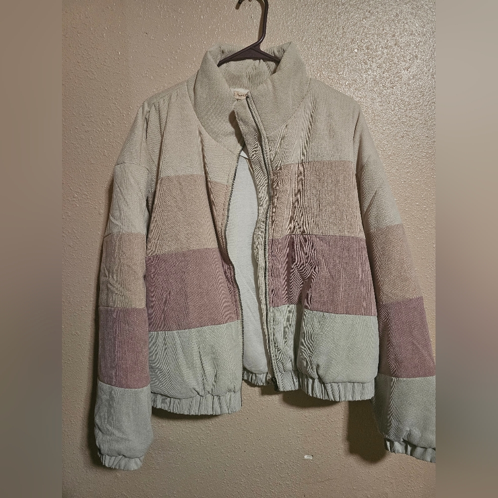 Colorblock Women's Jacket Size L